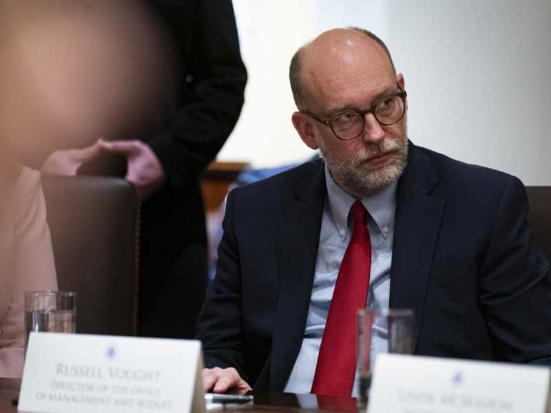 <span style="color: rgb(46, 45, 45); font-size: 12px;">Russell Vought (foto ANSA)</span>