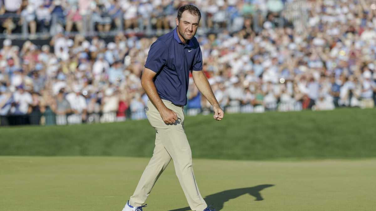 Immagine di Scottie Scheffler ha vinto il Pga Championship con la tranquillità del campione