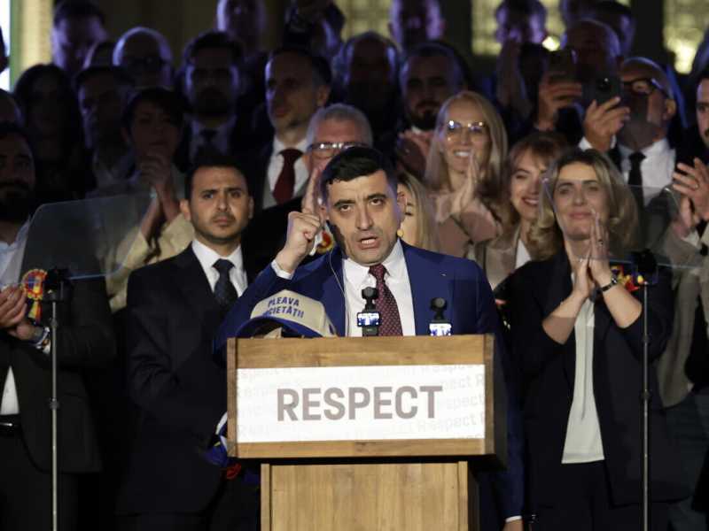 George Simion (Ansa)