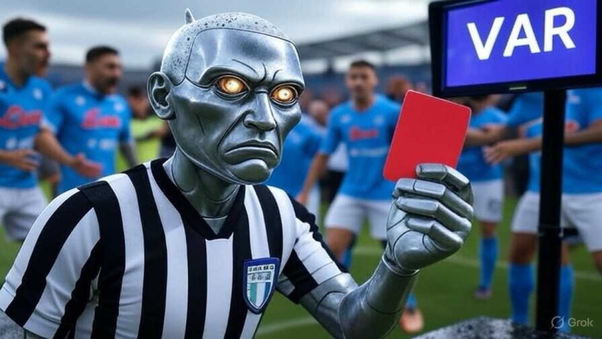 Immagine di Anche l’AI non ne può più del Var