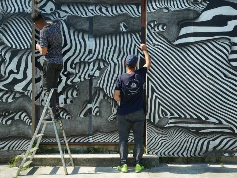 L’arte vi farà (un po’) liberi. Storia di un bel murale nel carcere di Opera