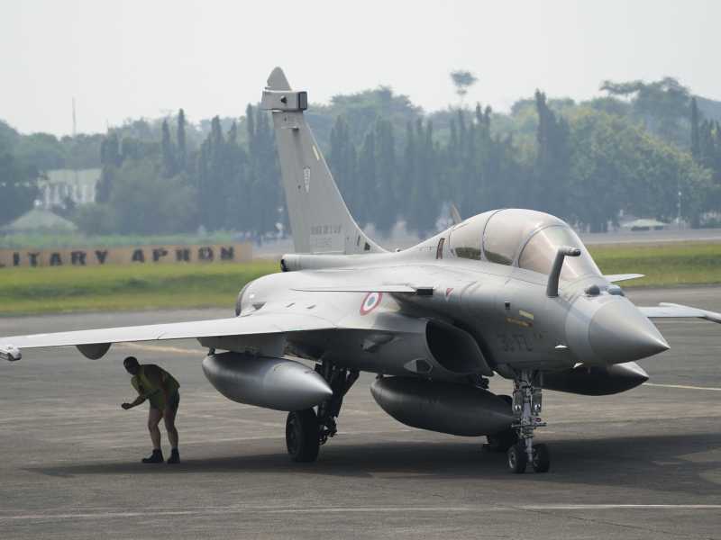 Caccia Rafale francesi in Indonesia nell'ambito della missione Pegase 2024 (LaPresse) <br />