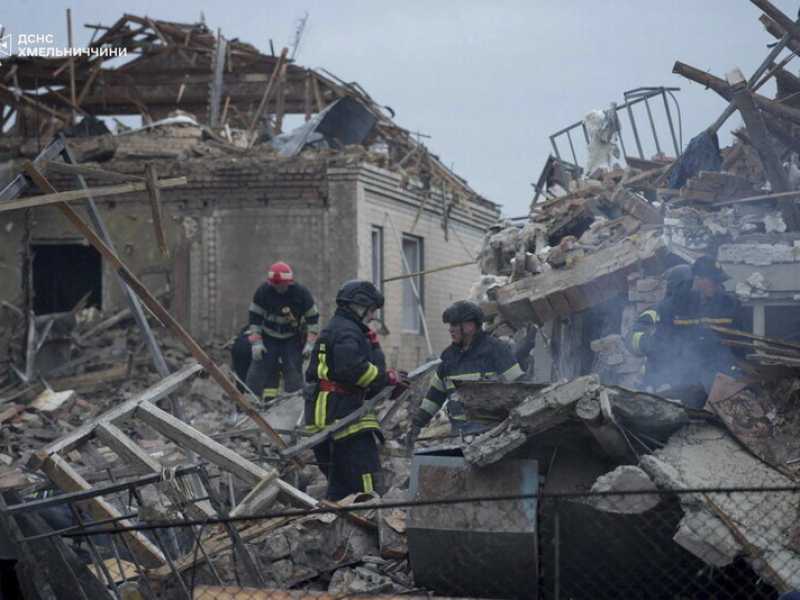 Bombardamenti russi in Ucraina nella regione di Zhitomir (LaPresse)&nbsp;<br />