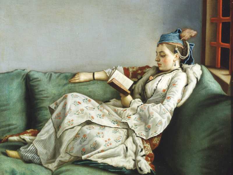 Ritratto di Maria Adelaide di Francia in abito turco, 1753. Galleria degli Uffizi, Firenze&nbsp;<br />