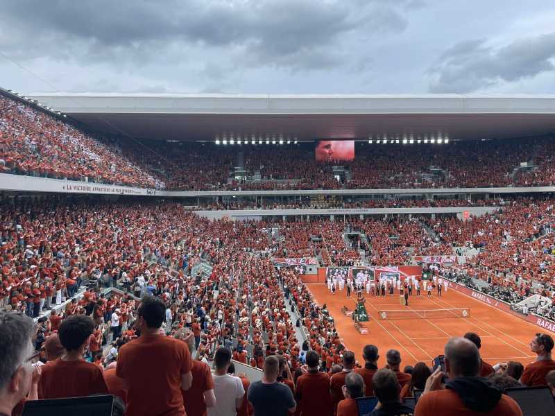 Parigi saluta Nadal con gli onori che merita