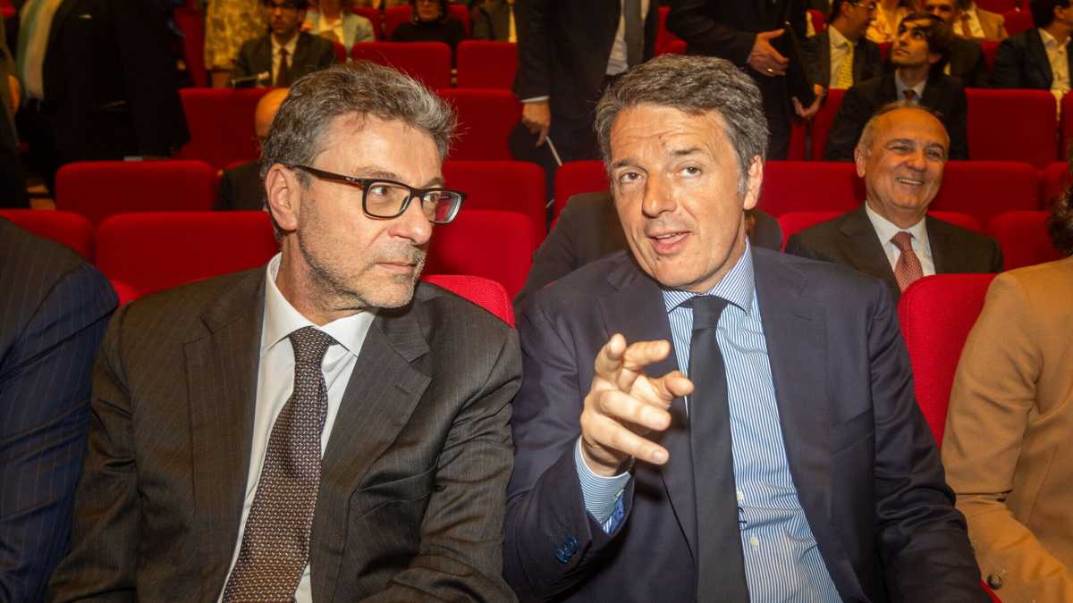 Immagine di Un governo che vive su Marte. Renzi contro Giorgetti