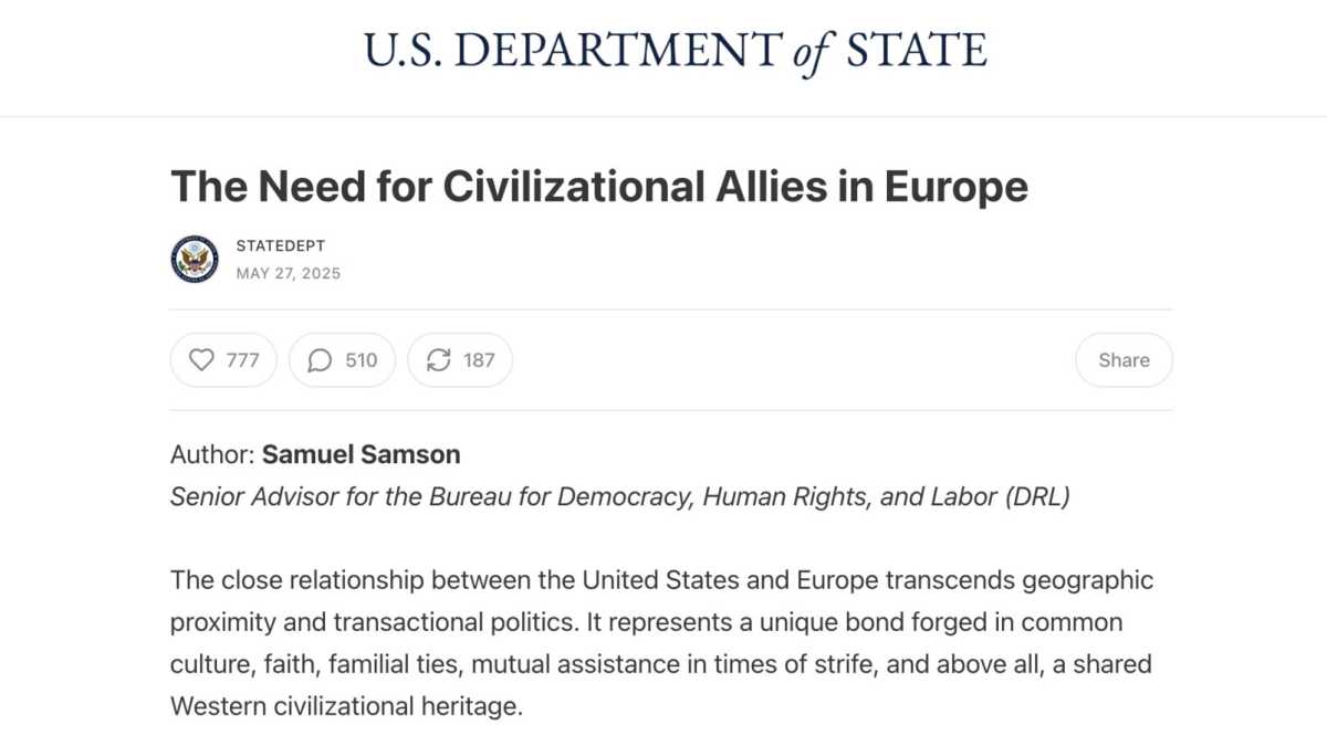 Immagine di La newsletter del dipartimento di stato americano sembra scritta da Orbán