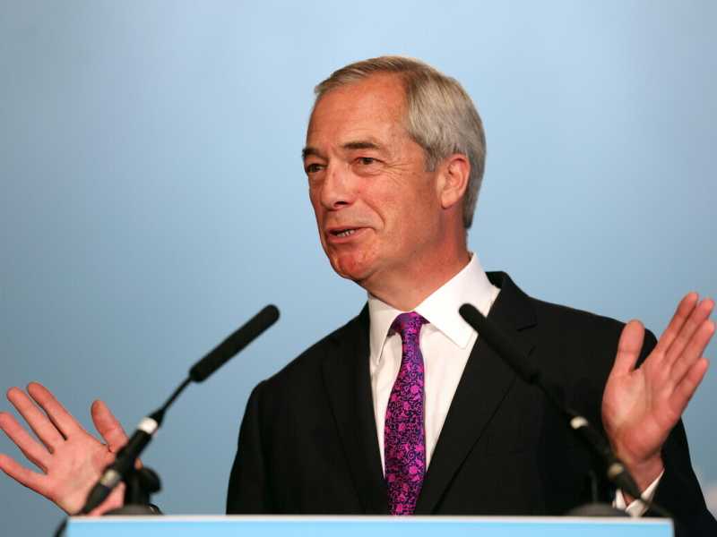 Nigel Farage (Ansa)