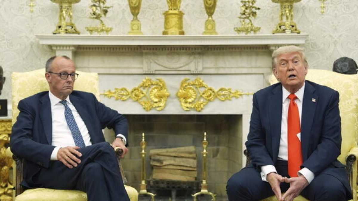 Immagine di Trump scivola sul D-Day, Merz gli dice: c’è ancora bisogno di America