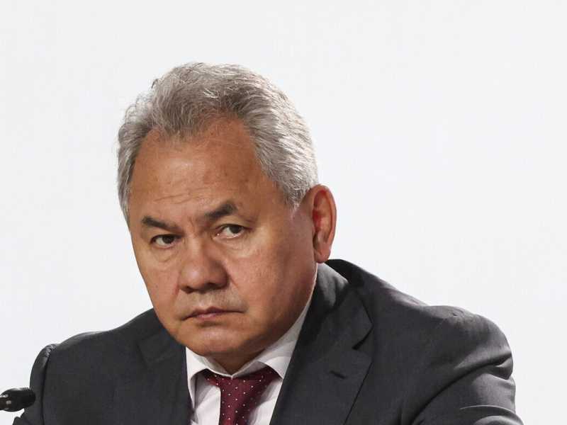 Il segretario del Consiglio di sicurezza russo Sergei Shoigu (foto ANSA)