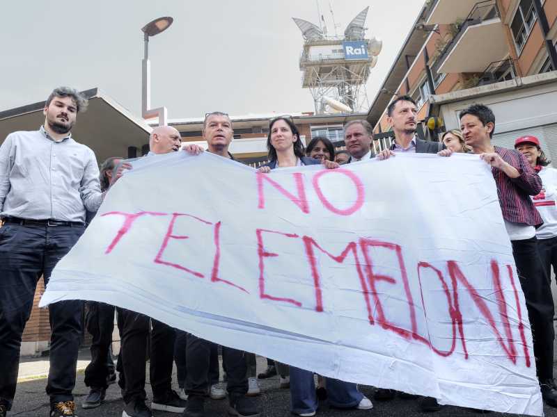 Le balle sul referendum oscurato da TeleMeloni