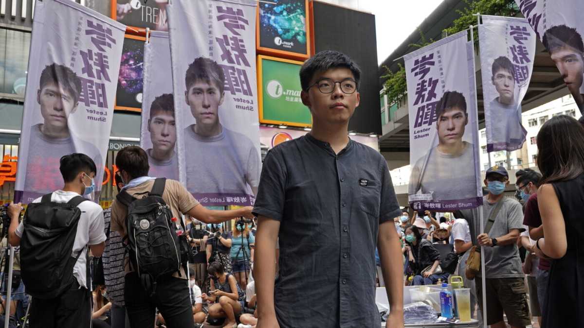 Immagine di Censura e galera per Joshua Wong, anche per aver parlato in Italia