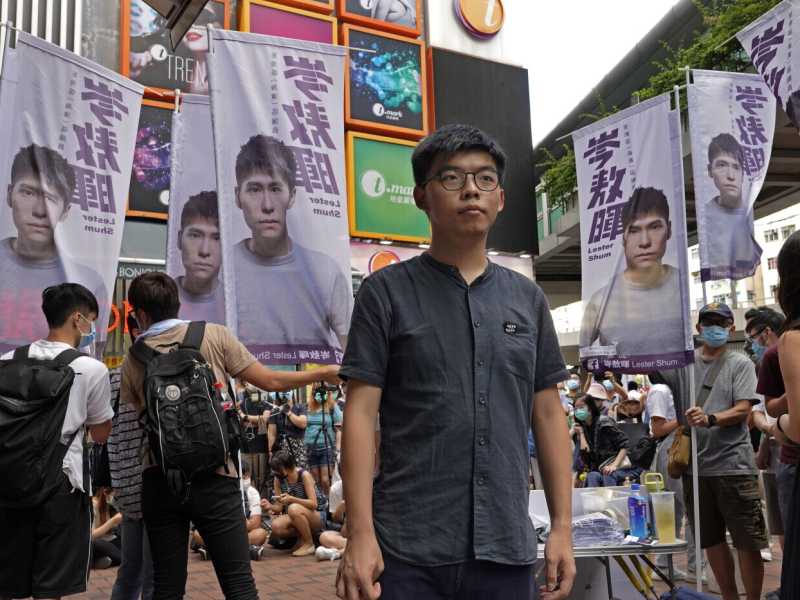 Censura e galera per Joshua Wong, anche per aver parlato in Italia