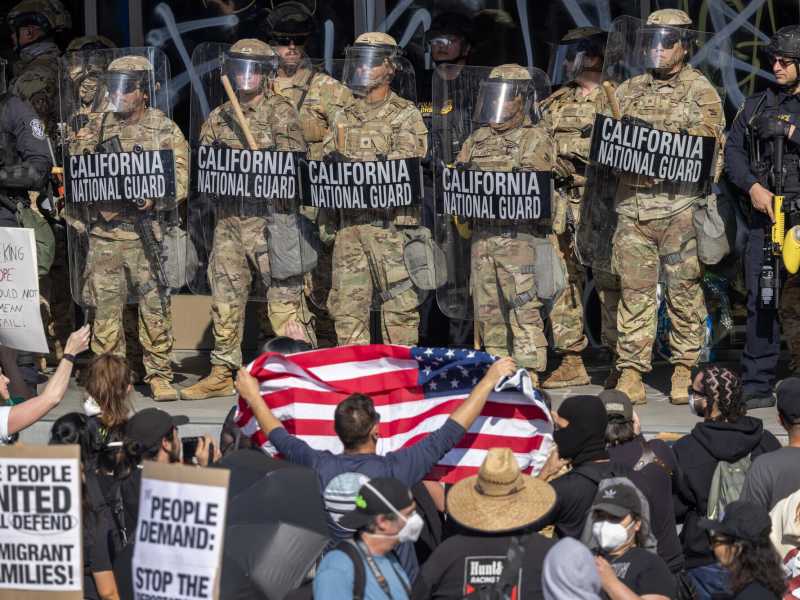 Si allargano le proteste in America: 150 arresti a San Francisco, 700 Marines a L.A.
