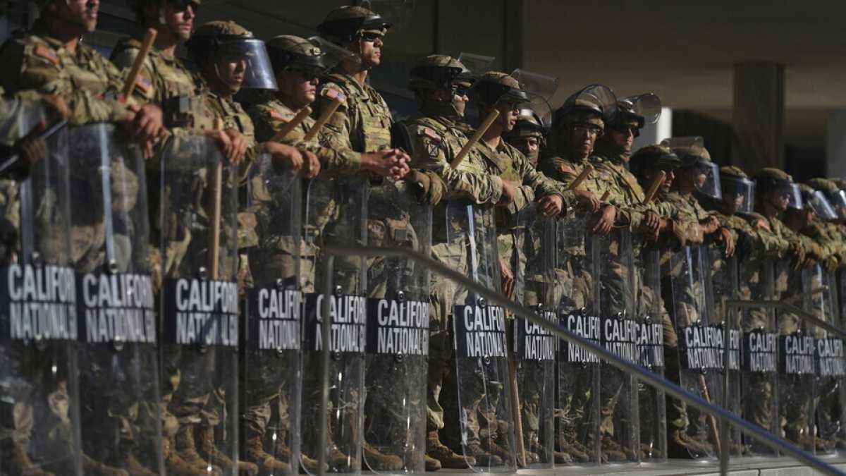 Immagine di La parata militare di Trump