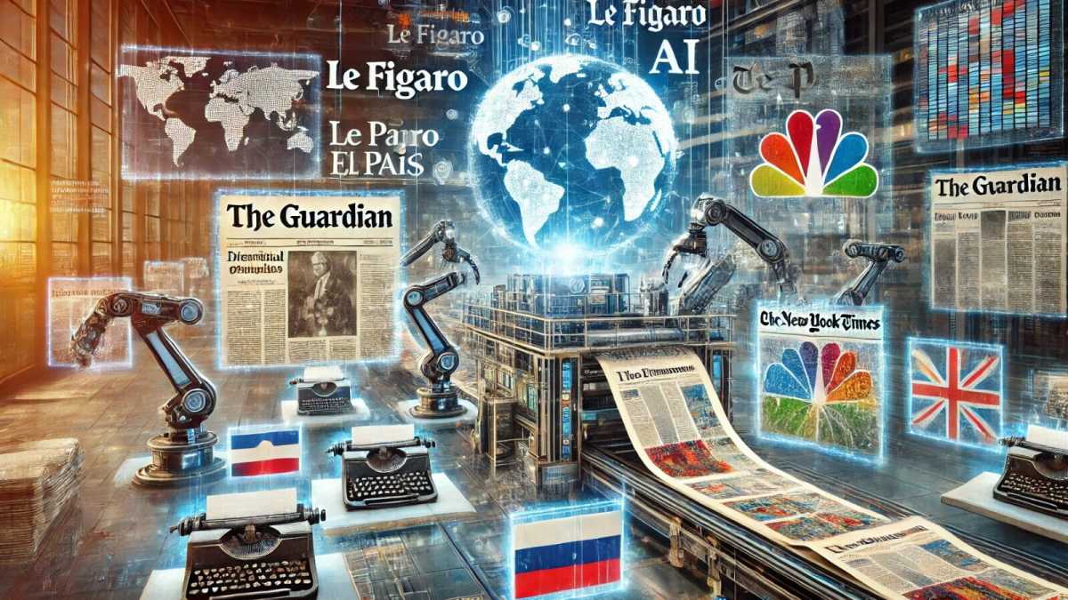 Immagine di Il Foglio AI e il racconto sulla stampa internazionale