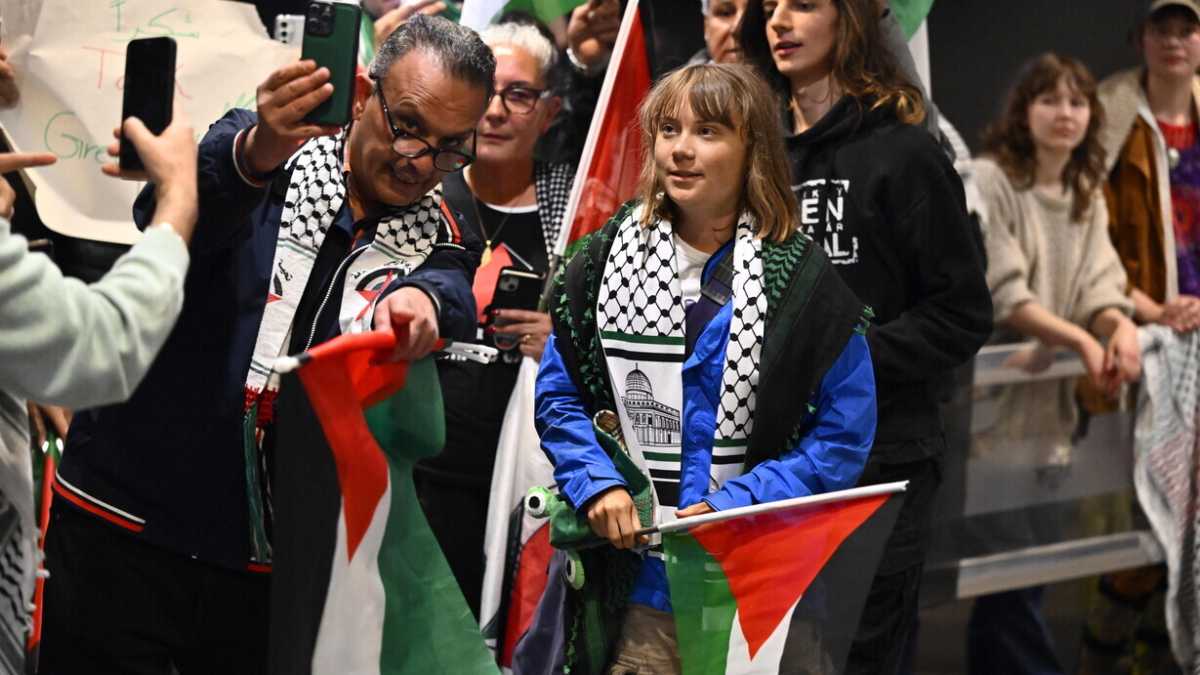 Immagine di Greta e gli altri ciechi sul regime di Hamas
