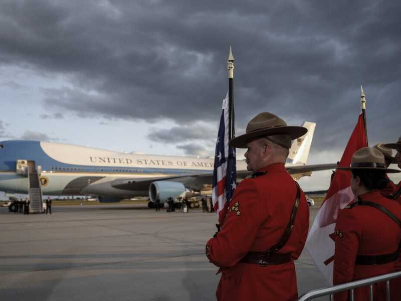 La guerra in medio oriente irrompe al G7 in Canada