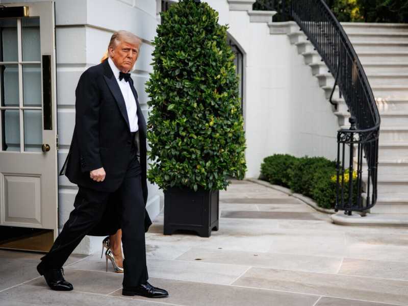 Donald Trump (foto Epa, via Ansa)