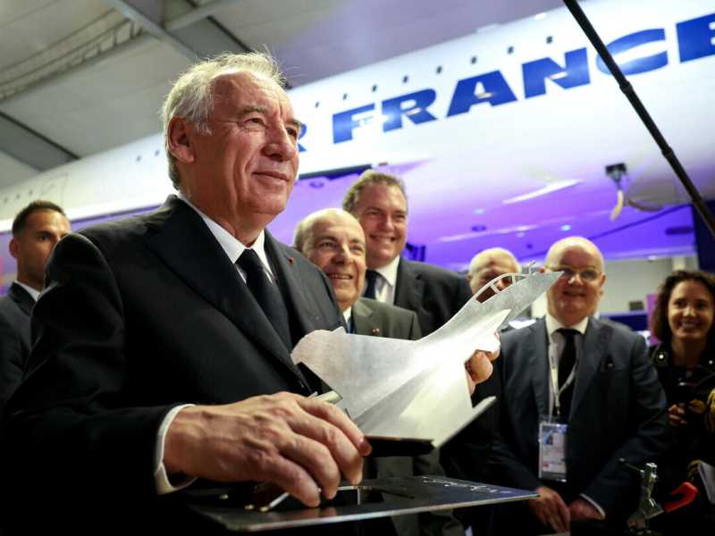 Il primo ministro francese Fran&ccedil;ois Bayrou (foto ANSA)
