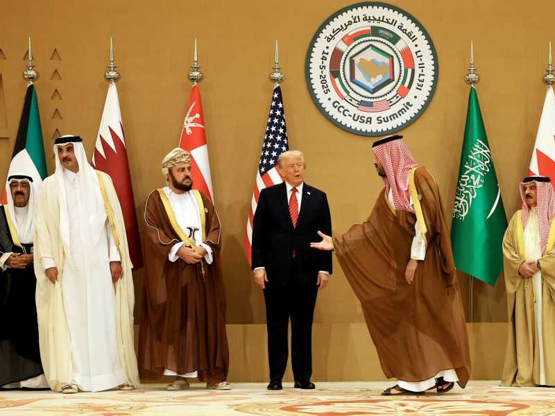 Trump nel primo viaggio in medio oriente del suo secondo mandato&nbsp;<br />