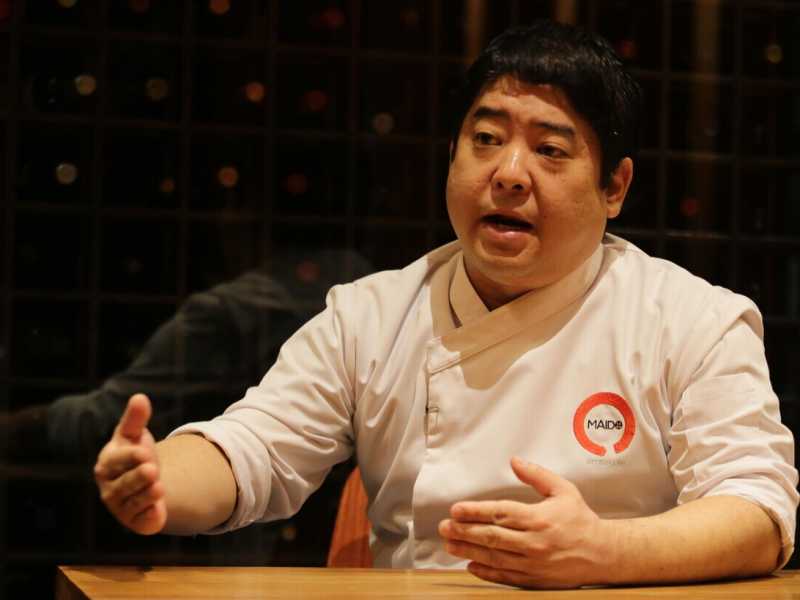 Lo chef Micha Tsumura (foto ANSA)