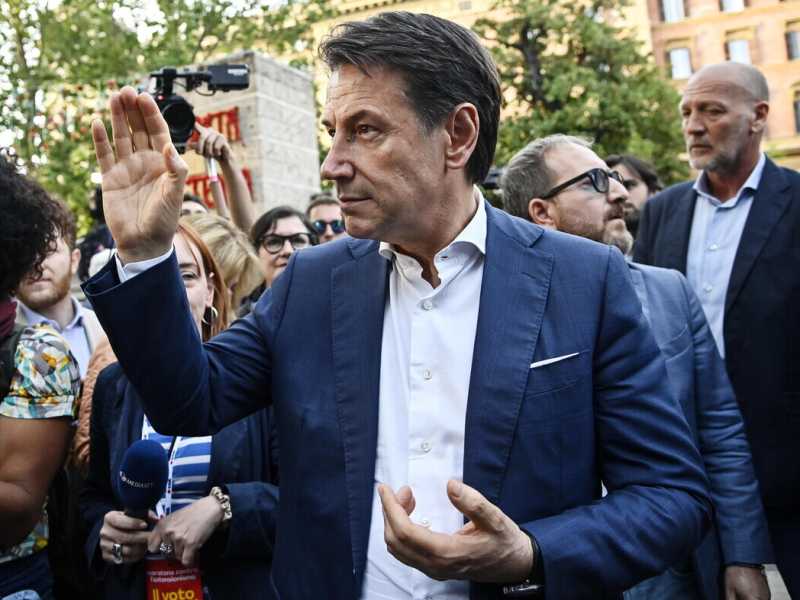 Giuseppe Conte (Ansa)