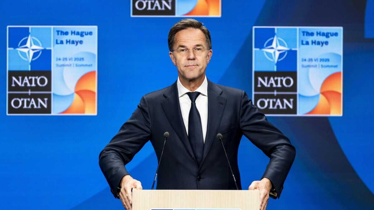 Immagine di Rutte: “Il percorso dell'Ucraina verso la Nato è irreversibile. Trump? Si merita le lodi”