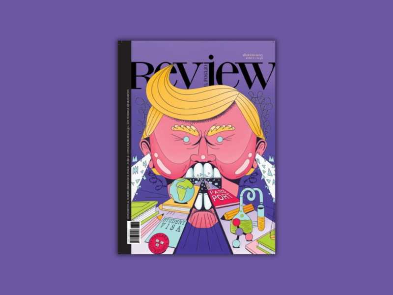 La copertina del Foglio Review raccontata da Matilde Chizzola