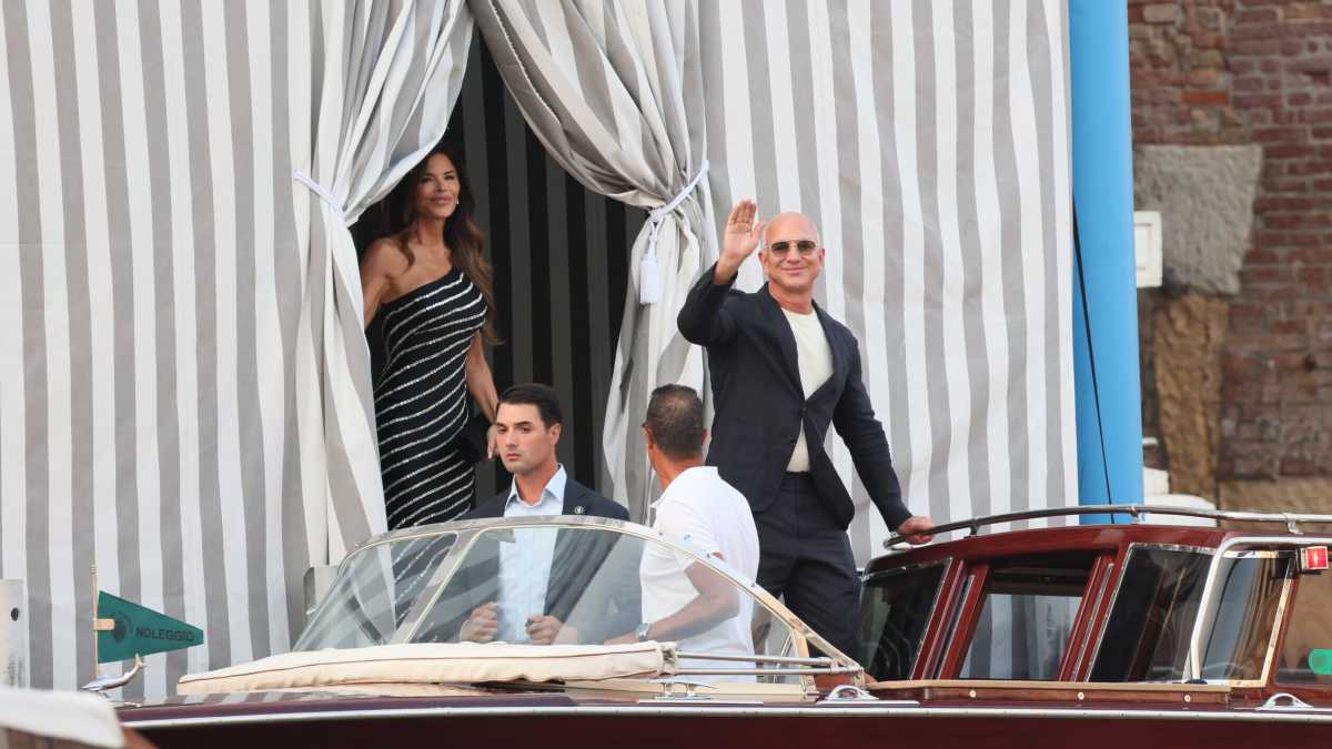 Immagine di Le nozze di Bezos. Com’è triste sposarsi a Venezia