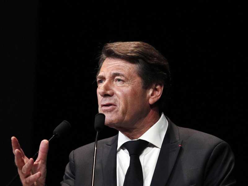 Il sindaco di Nizza Christian Estrosi (foto ANSA)