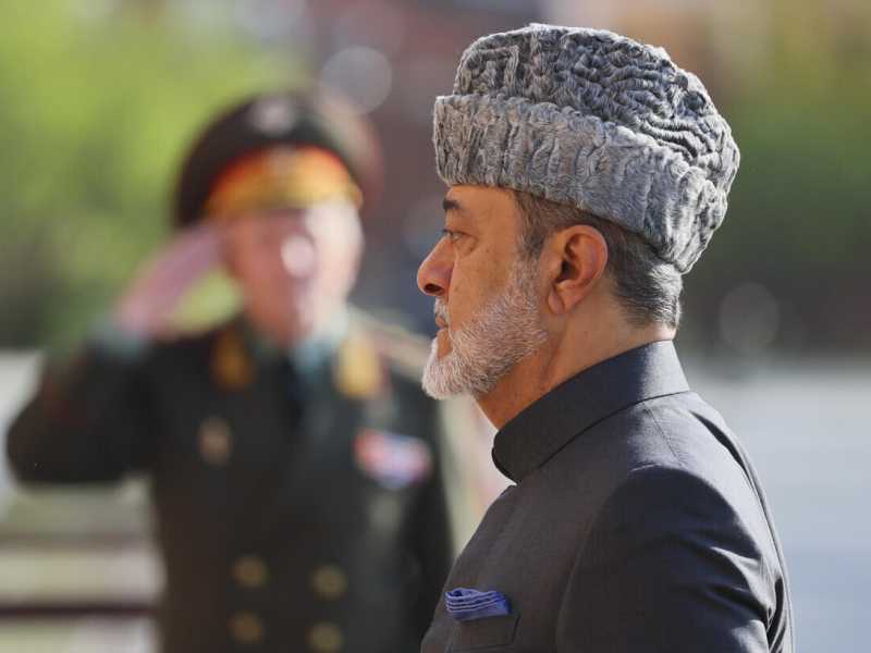 Il sultano dell'Oman Haitham bin Tariq al-Said (foto ANSA)