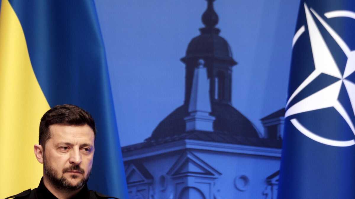 Immagine di I missili russi su Kyiv prima del vertice Nato