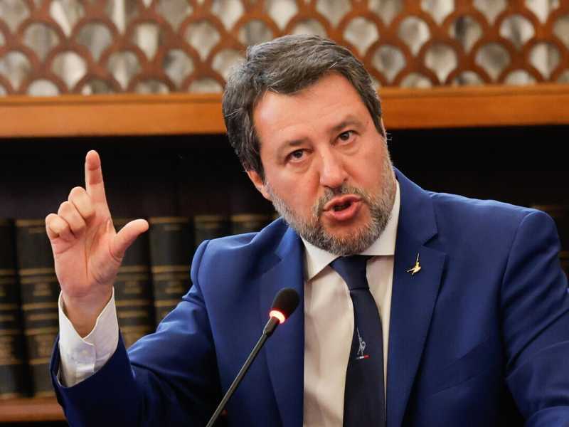 Matteo Salvini (Ansa)