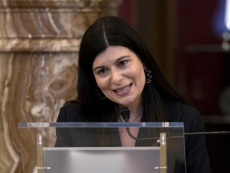 Chiara Colosimo, presidente della Commissione parlamentare antimafia (Ansa)
