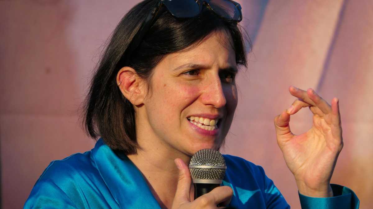 Immagine di Ritratto di Elly Schlein, di Luigi Zanda