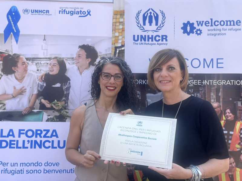 Accoglienza, premiata la Medihospes dall’Unhcr. Da Nord a Sud d’Italia un grande impegno per i più fragili