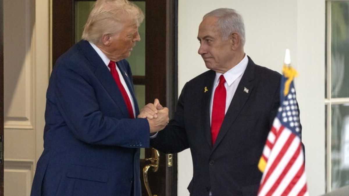 Immagine di Come è fatto "il nuovo medio oriente". Le visioni di Netanayhu e Trump