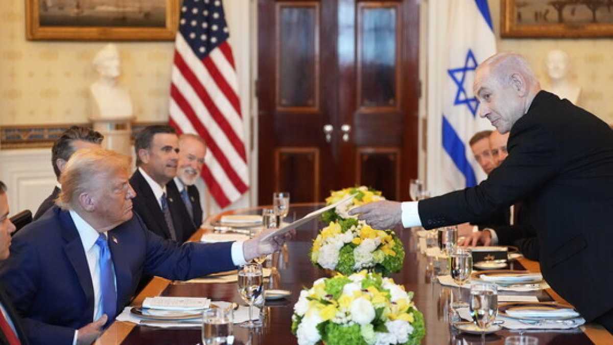 Immagine di Netanyahu e Trump concordano su tutto ma non su come arrivare al cessate il fuoco a Gaza