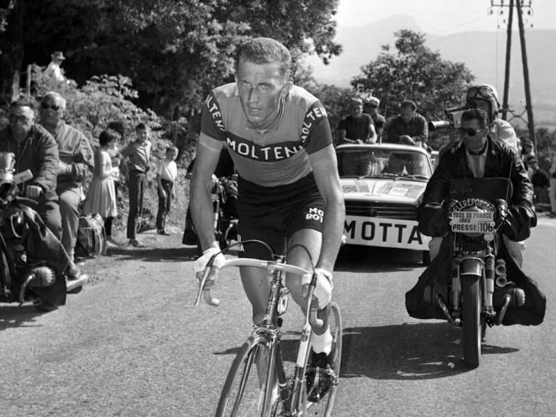 Gianni Motta al Tour de France 1965 (foto Getty Images)