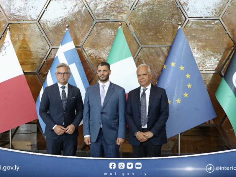 Foto del ministero dell'Interno della Libia