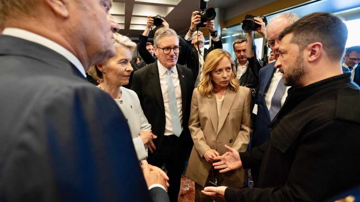Immagine di Ucraina, Meloni continuerà a inviare armi nonostante Trump. Evento a Roma con Merz e Sánchez