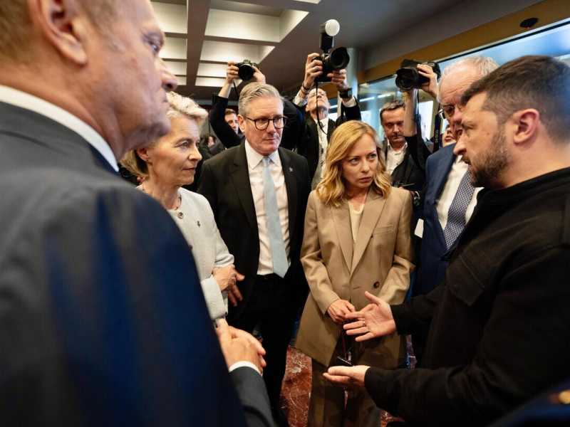 Ucraina, Meloni continuerà a inviare armi nonostante Trump. Evento a Roma con Merz e Sánchez