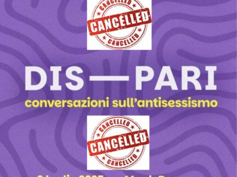 Il post esemplare di Lipperini e Gheno sul dibattito cancellato al Monk