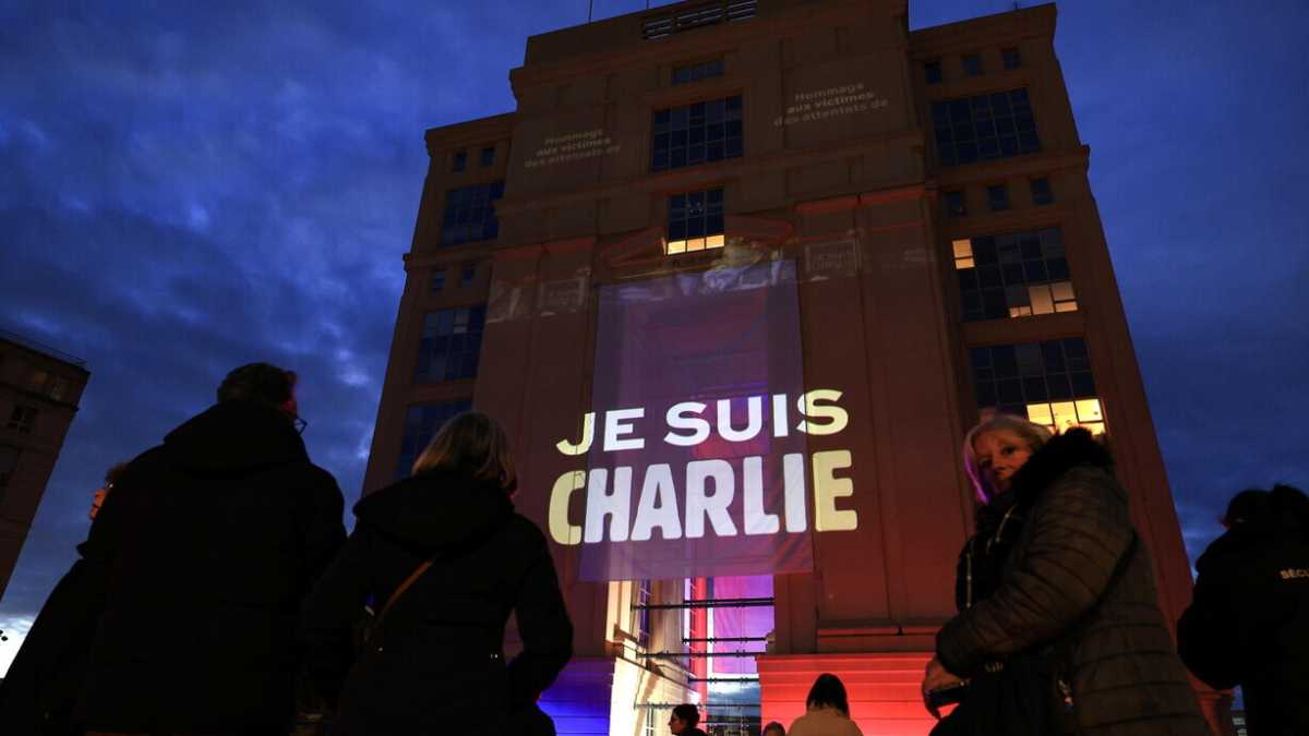 Immagine di Charlie Hebdo censurato
