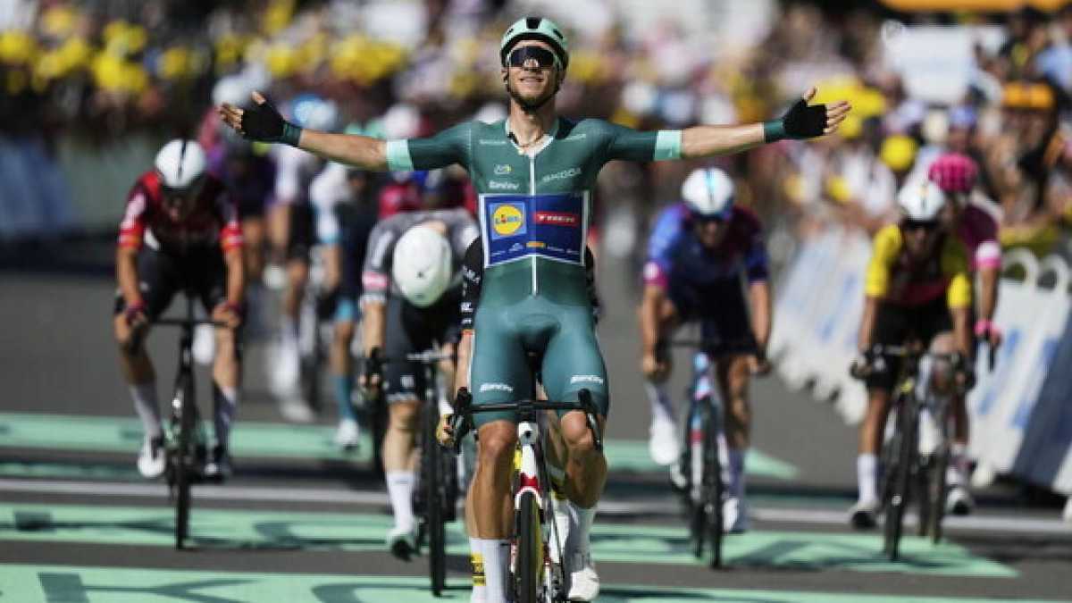 Immagine di Al Tour de France, Jonathan Milan ha dilatato il tempo della volata