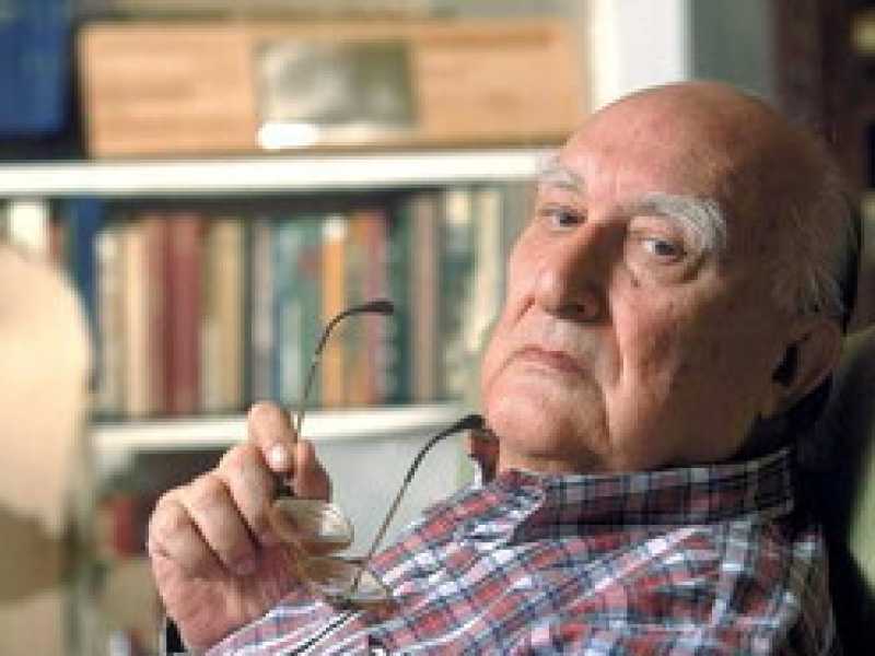 Andrea Camilleri, nato a Porto Empedocle, avrebbe compiuto cent&rsquo;anni il prossimo 6 settembre (foto Olycom)&nbsp;<br />