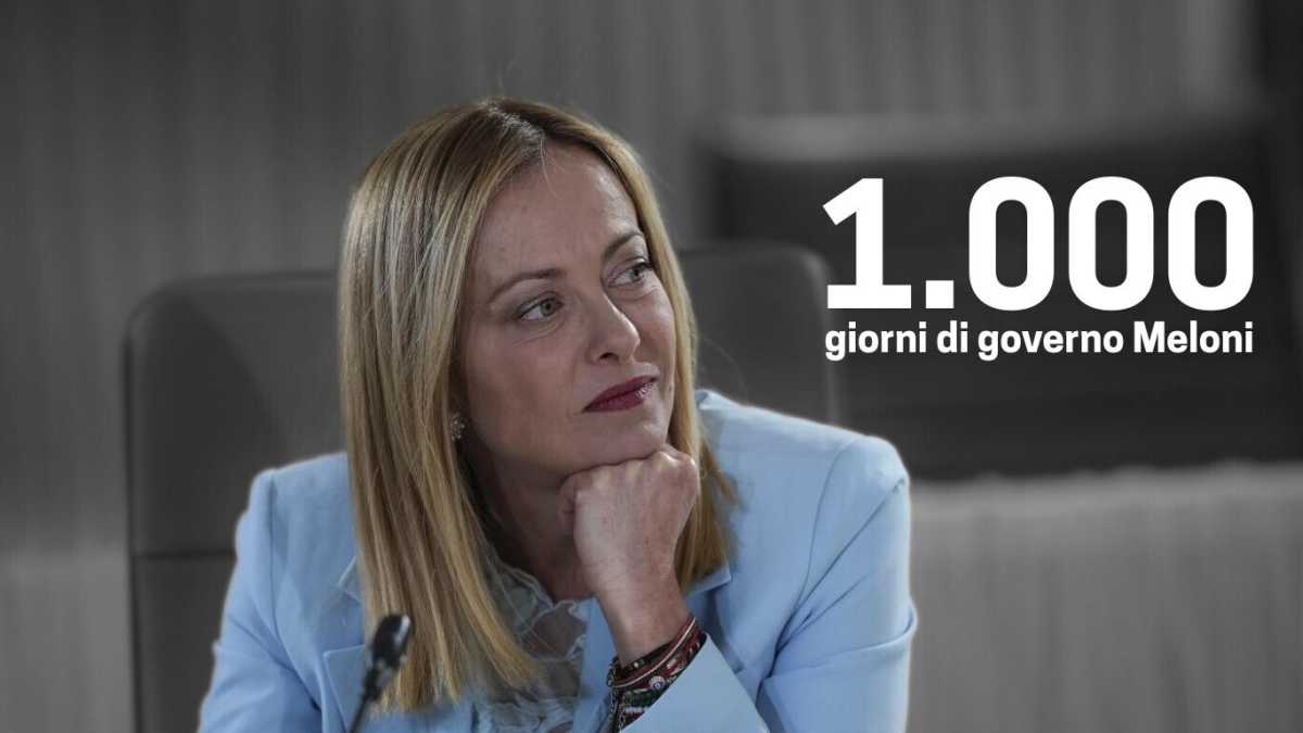 Immagine di Mille giorni di governo Meloni: la politica estera lo salva, ma ha ministri indifendibili