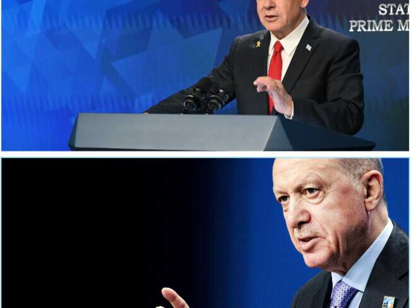 &nbsp;Benjamin Netanyahu (Ansa)<br />Recep Tayyip Erdogan (Ansa)<br /><br type="_moz" />