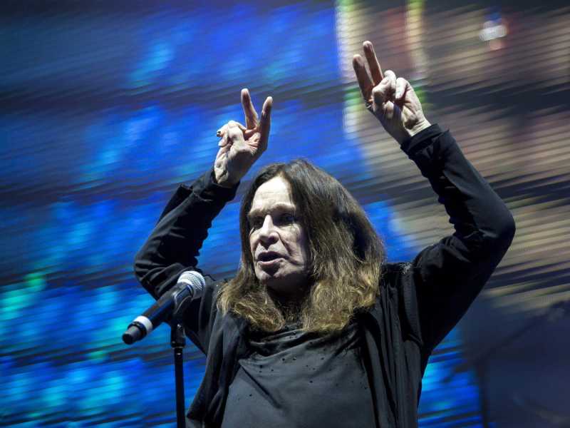 <strong>Ozzy Osbourne (foto Epa, via Ansa)</strong>